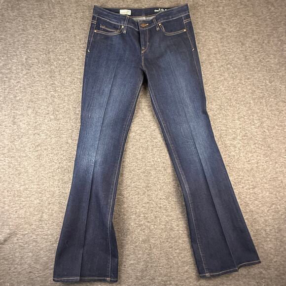 Gap Jeans Y2K Perfect Bootcut Denim Dark Wash 1969 Women's 29R Medium Rise - Picture 1 of 8